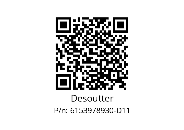   Desoutter 6153978930-D11