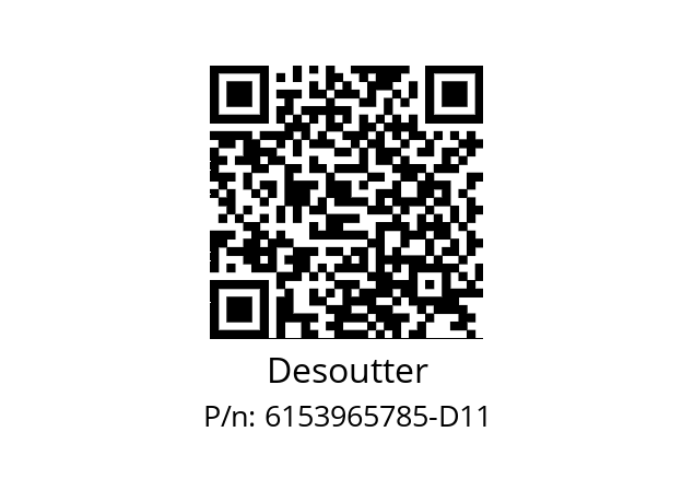   Desoutter 6153965785-D11