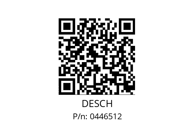   DESCH 0446512