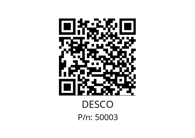   DESCO 50003