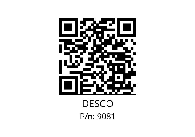   DESCO 9081