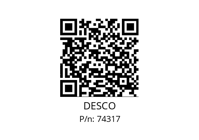   DESCO 74317