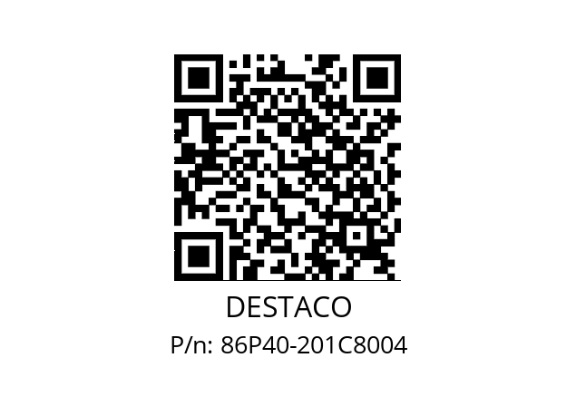   DESTACO 86P40-201C8004