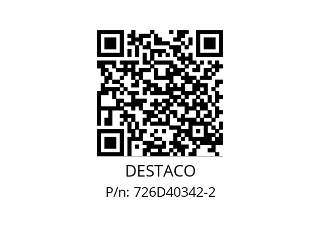   DESTACO 726D40342-2