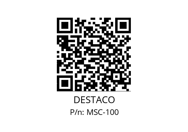   DESTACO MSC-100