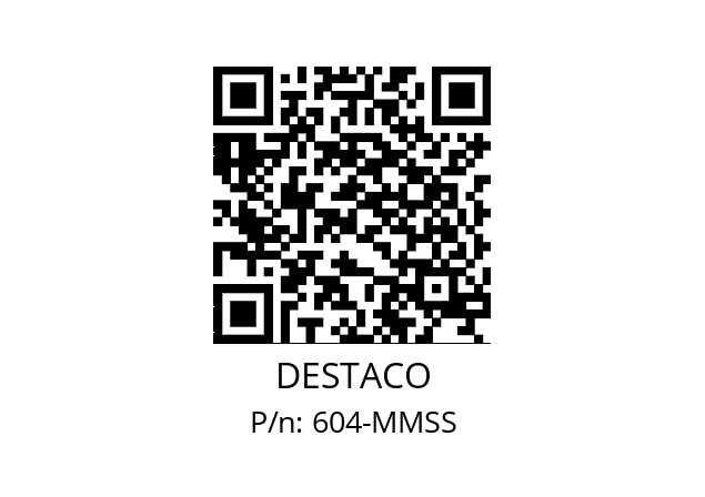   DESTACO 604-MMSS