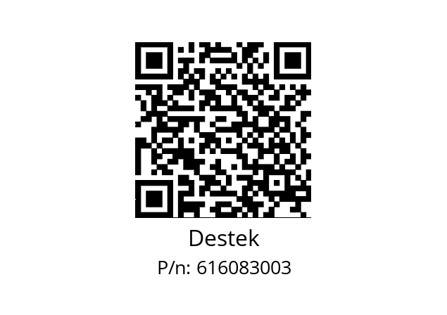   Destek 616083003