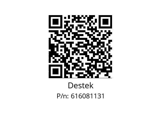   Destek 616081131