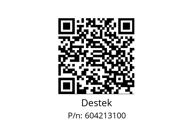   Destek 604213100