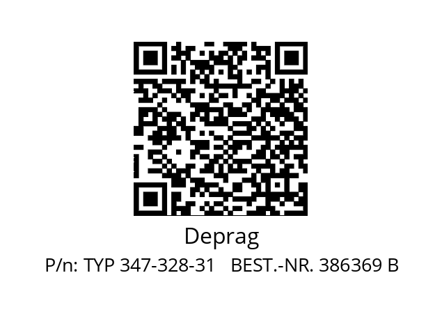   Deprag TYP 347-328-31   BEST.-NR. 386369 B