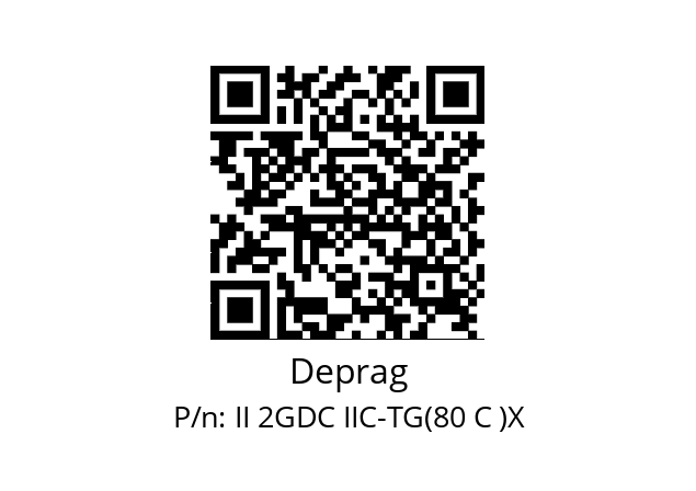   Deprag II 2GDC IIC-TG(80 C )X