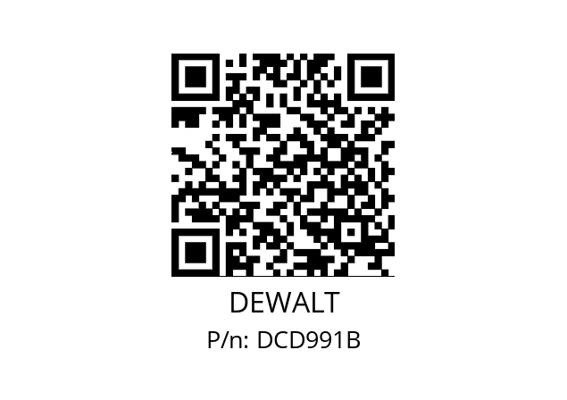   DEWALT DCD991B