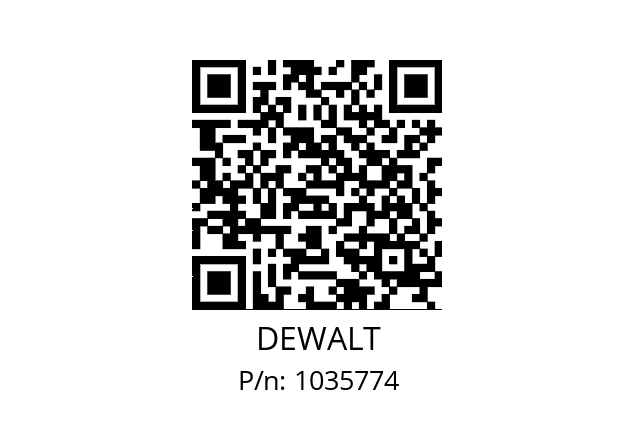   DEWALT 1035774