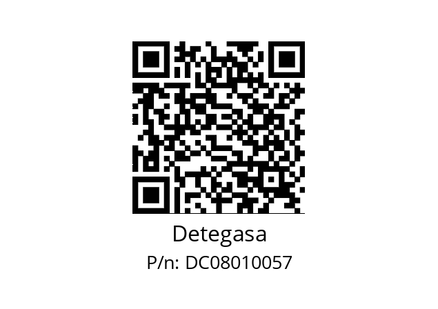  (D08010519) Detegasa DC08010057