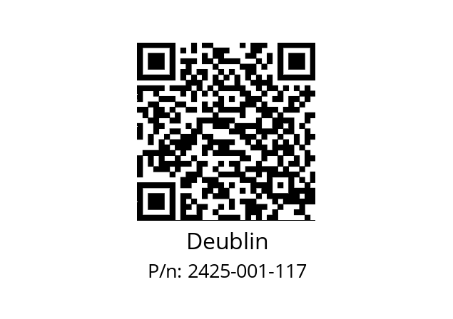   Deublin 2425-001-117