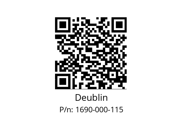   Deublin 1690-000-115