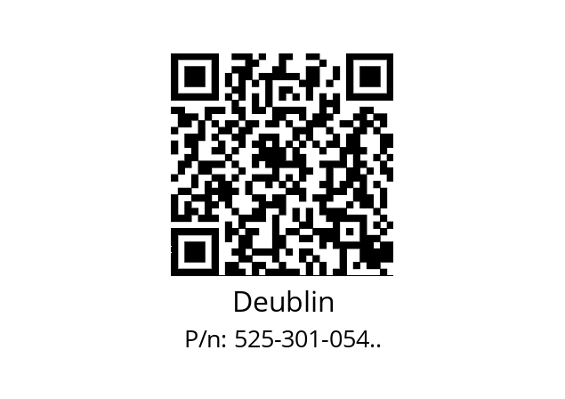   Deublin 525-301-054..