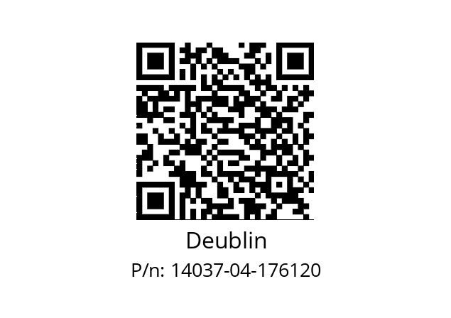   Deublin 14037-04-176120