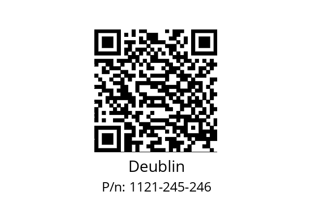   Deublin 1121-245-246