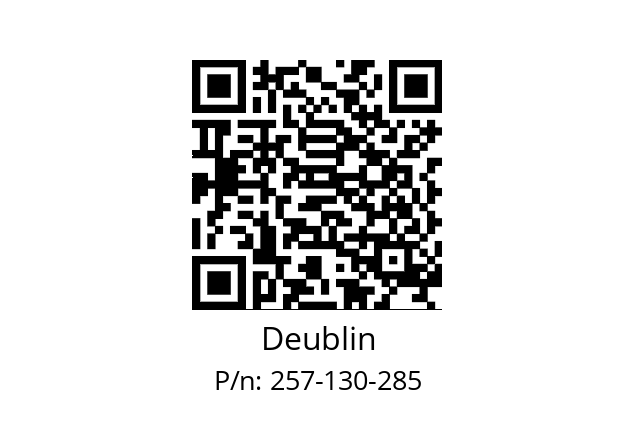   Deublin 257-130-285