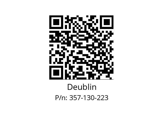   Deublin 357-130-223