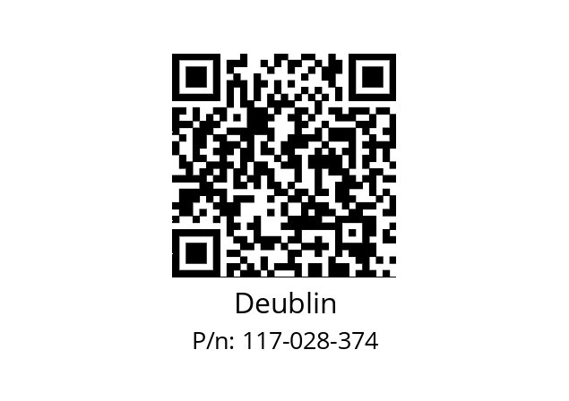   Deublin 117-028-374