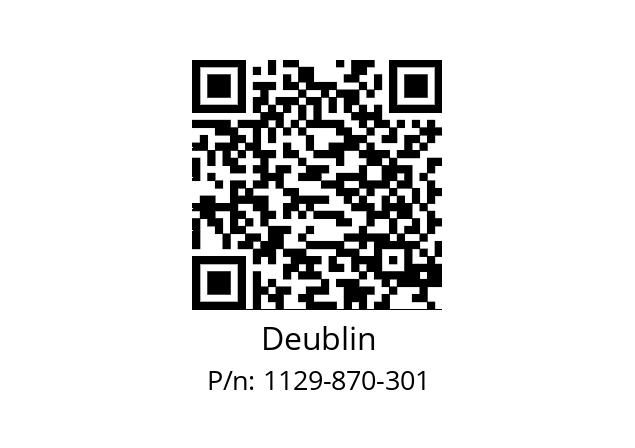   Deublin 1129-870-301