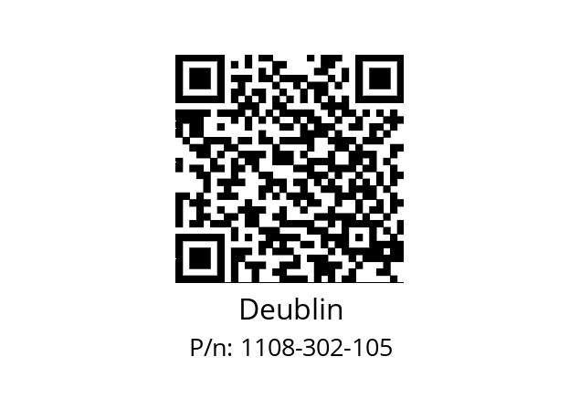   Deublin 1108-302-105