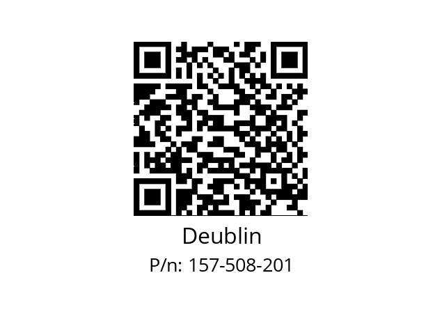   Deublin 157-508-201