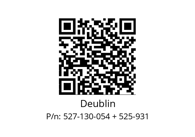   Deublin 527-130-054 + 525-931