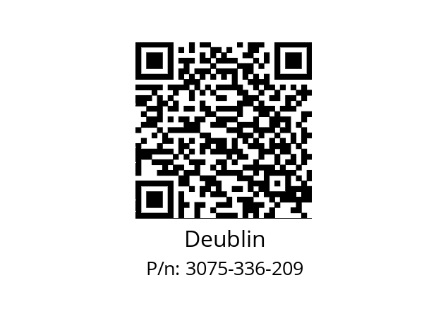   Deublin 3075-336-209