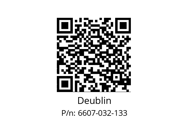   Deublin 6607-032-133