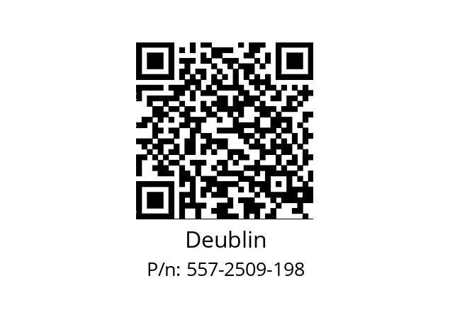   Deublin 557-2509-198