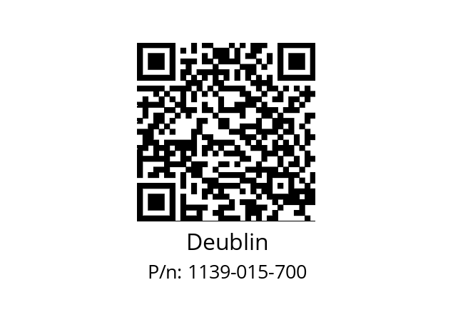   Deublin 1139-015-700