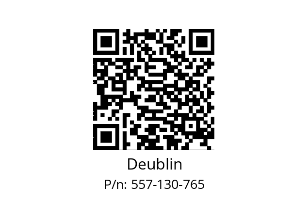   Deublin 557-130-765