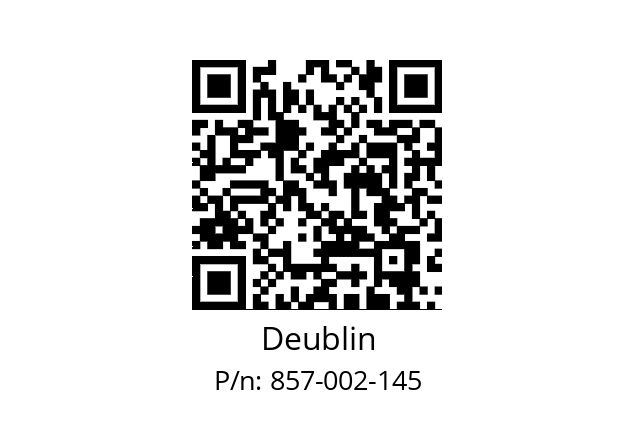   Deublin 857-002-145