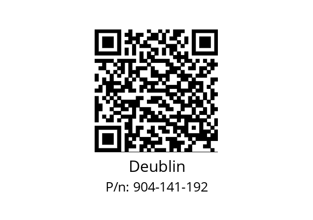   Deublin 904-141-192