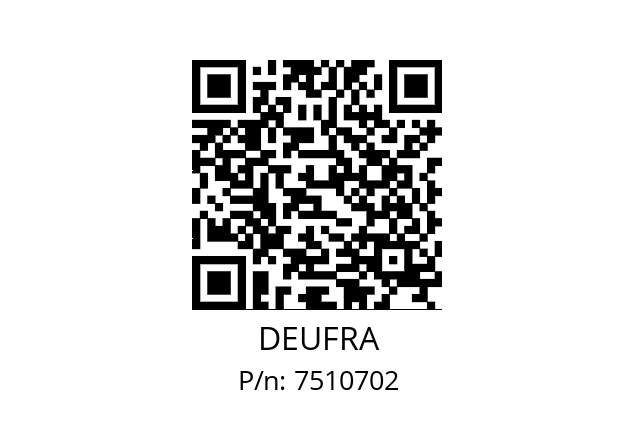   DEUFRA 7510702