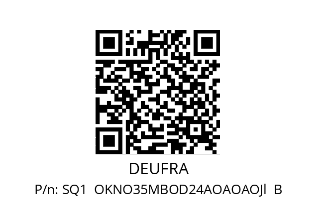   DEUFRA SQ1  OKNO35MBOD24AOAOAOJl  B