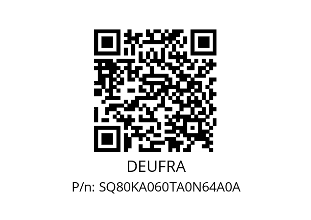   DEUFRA SQ80KA060TA0N64A0A