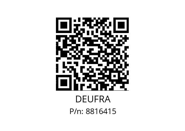   DEUFRA 8816415