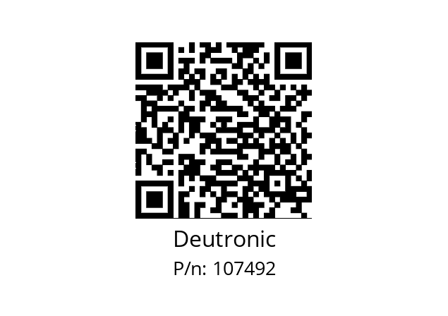   Deutronic 107492