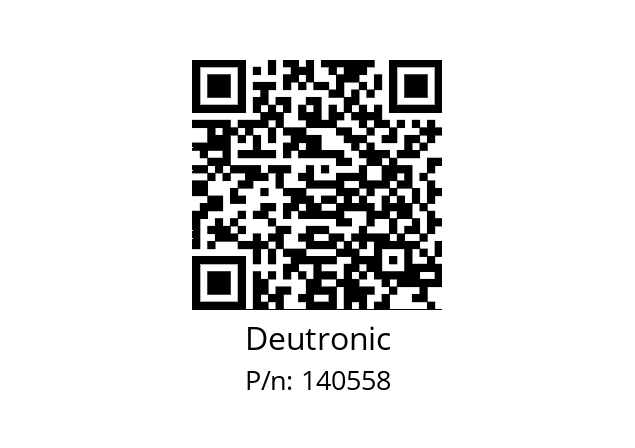   Deutronic 140558