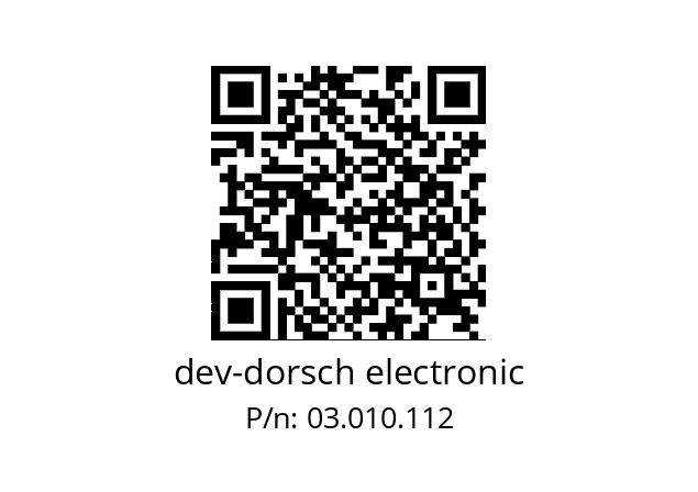   dev-dorsch electronic 03.010.112