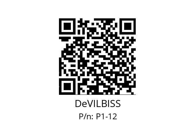   DeVILBISS P1-12