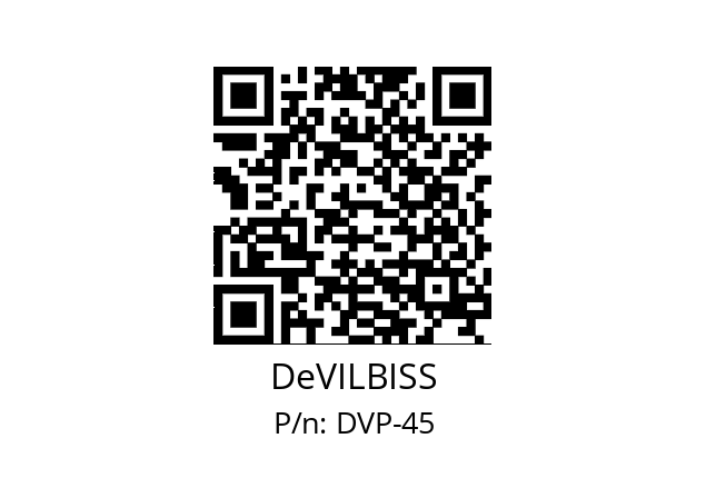   DeVILBISS DVP-45