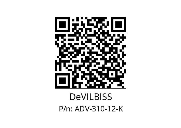   DeVILBISS ADV-310-12-K