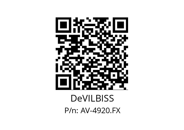   DeVILBISS AV-4920.FX