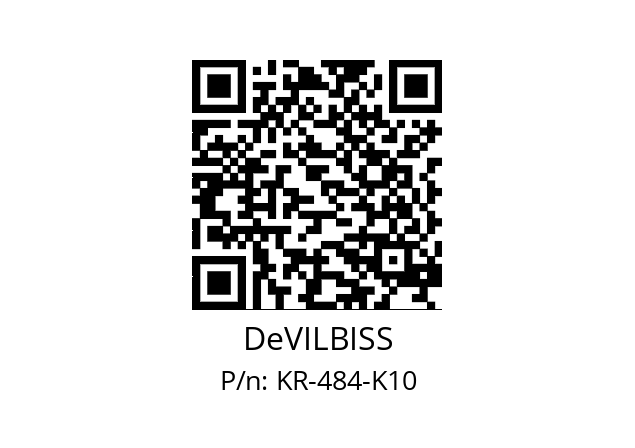   DeVILBISS KR-484-K10