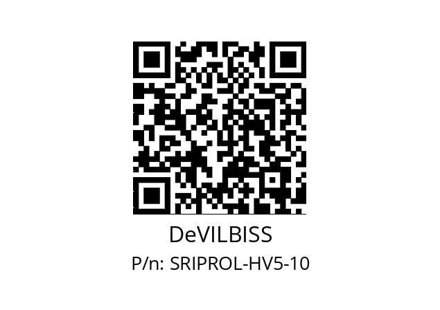   DeVILBISS SRIPROL-HV5-10